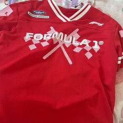 Red Jersey Woman Size  Small