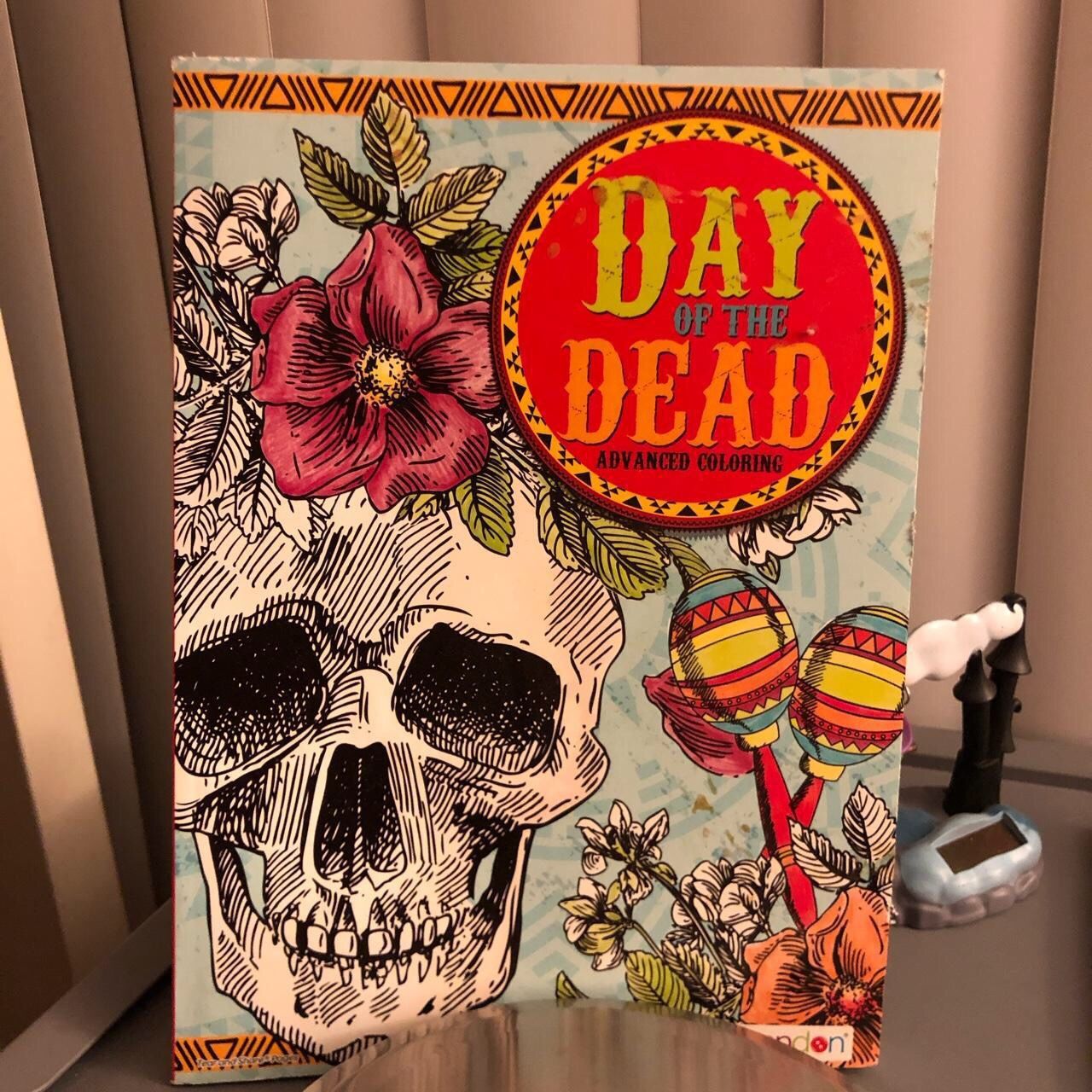 Day of the Dead Dios De La Morte Advanced 32 Pg Coloring Book By Bendon NEW