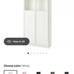Tall white Kitchen Pantry Cabinet