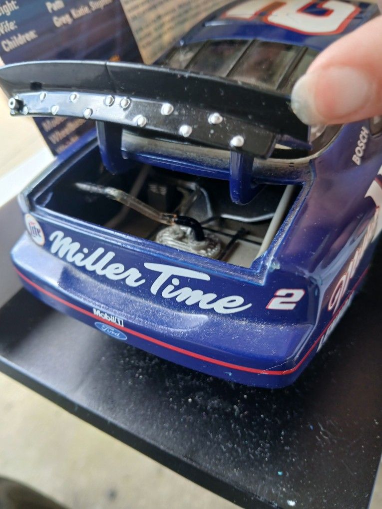 Rusty Wallace realistic replica race car 
