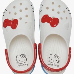 Hello Kitty Crocs Size 6 Women’s