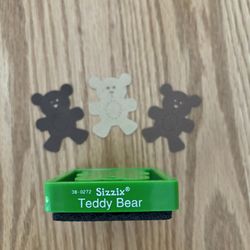 Sizzix Teddy Bear Die