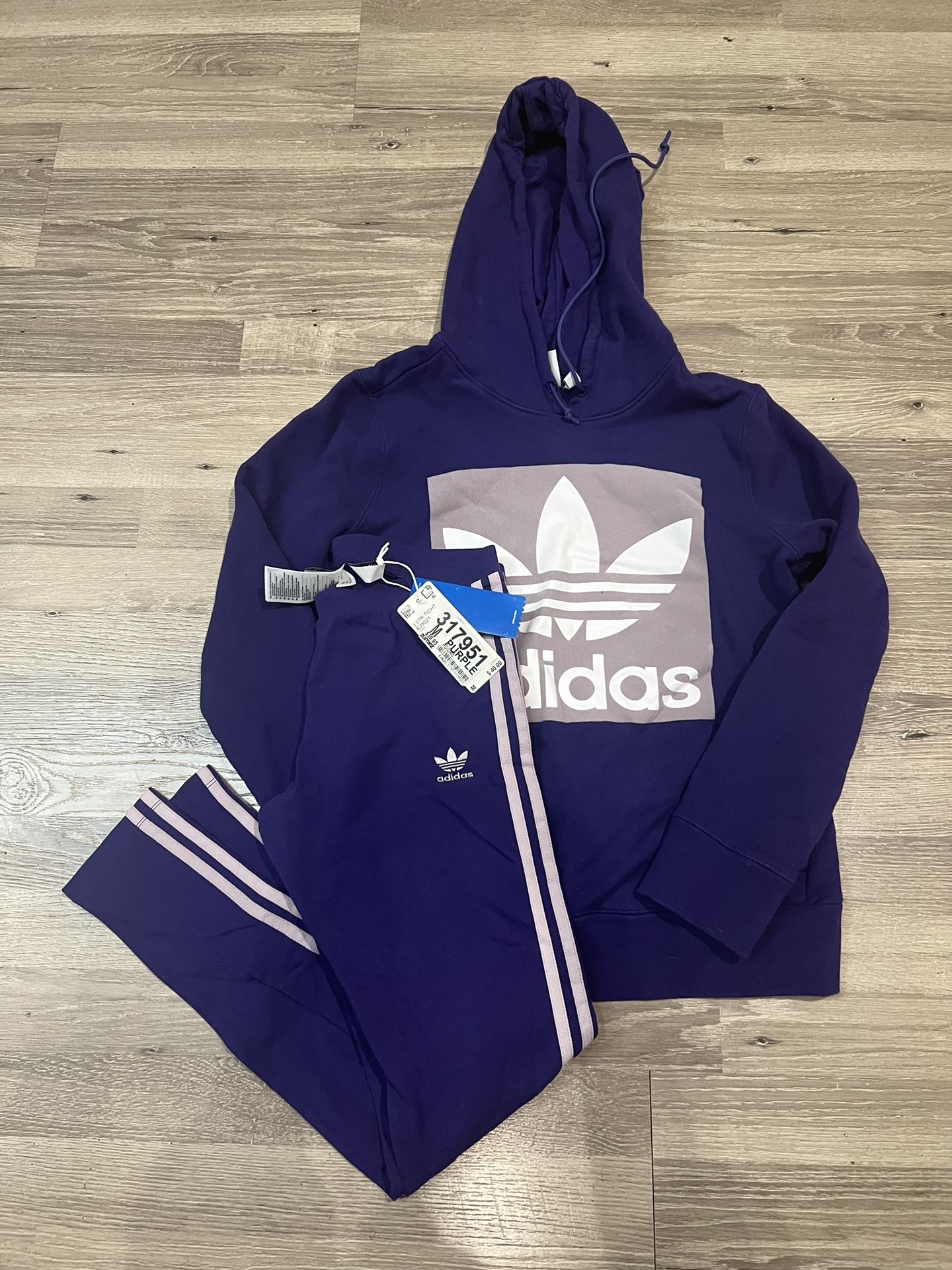 Adidas hoodie & legging set 