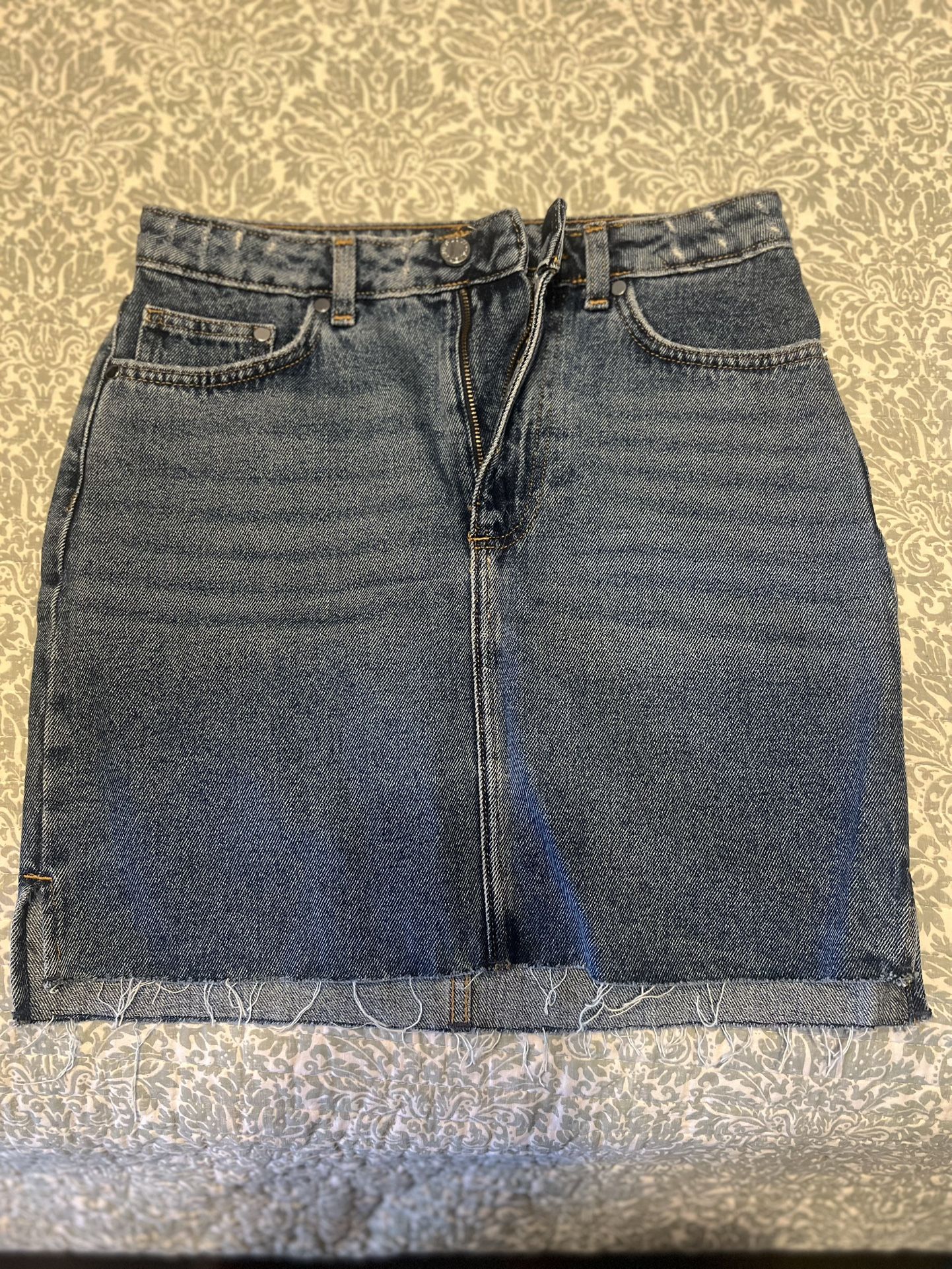 Denim Skirt size 6 $5