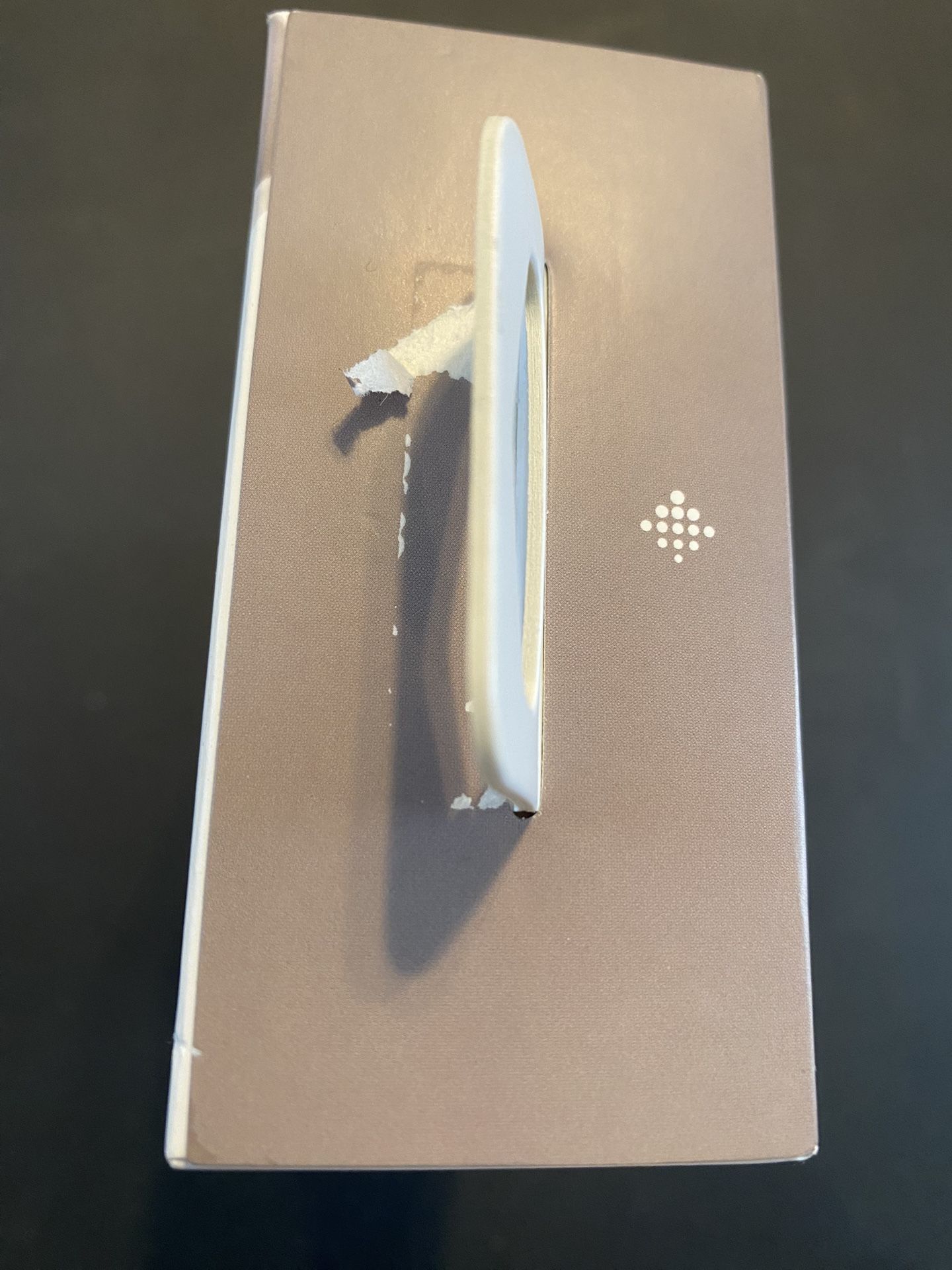 Fitbit Luxe Fitness Tracker Soft Gold W/Lunar White Band