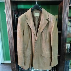 Western Leather Blazer