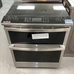 Ge Profile  Electric Range in Stainless steel with 5 Radiant Elements and WiFi Connect