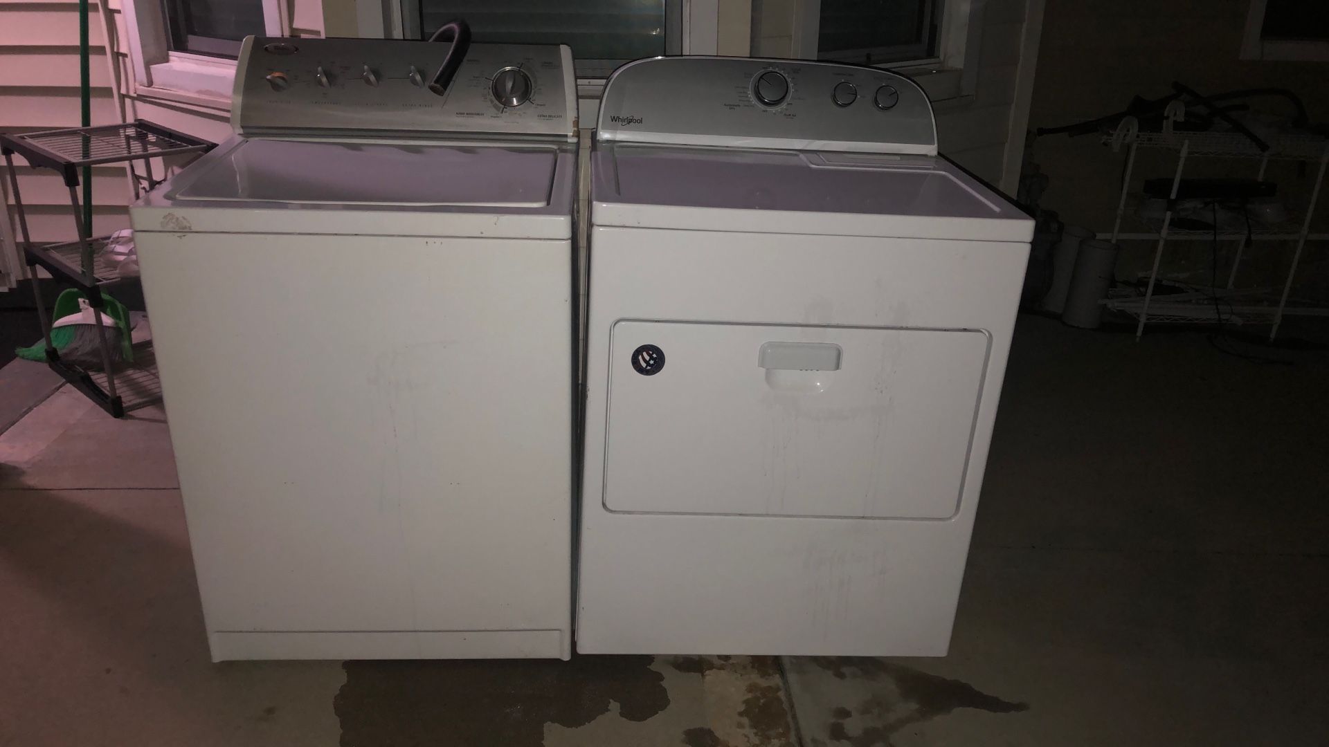 Washer Whirpool And Elektric Drayer Both Wery Good 300&