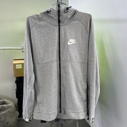 Grey Nike Hoodie 