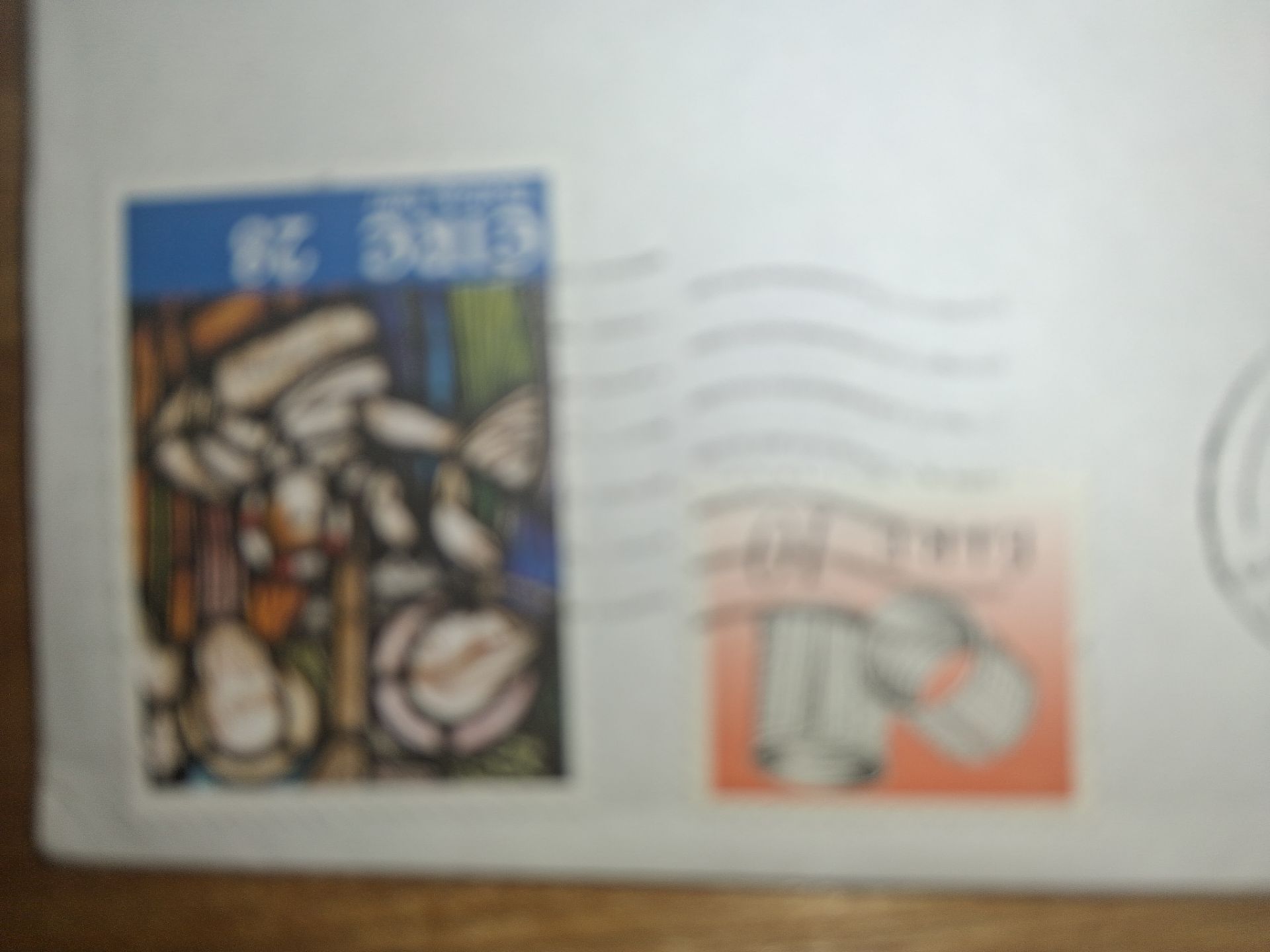 Stamps on envelopes, foreign