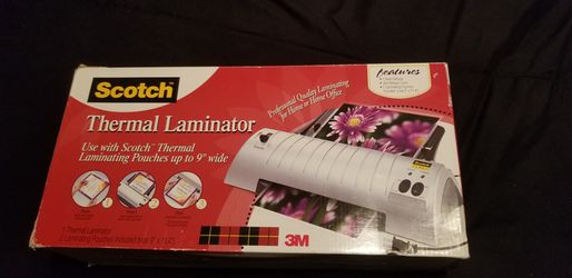 Scotch thermal laminator - brand new never used