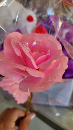 New Beautiful Glow In The Dark Rose