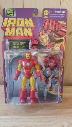 Marvel Legends Iron Man (Model 09) RETRO CARD
