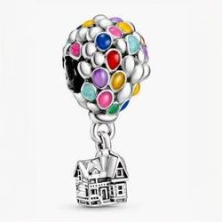 Pandora  Disney Pixar Up House & Balloons Charm 