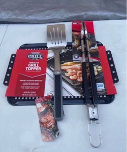 Expert Grill Porcelain Grill Topper, 16" × 12"