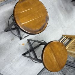 Wood Bar Stools