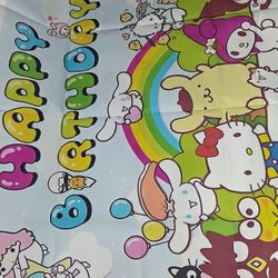 Sanrio Backdrop 
