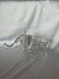 The Art Vannes Le Chatel France Crystal Glass Candy Dish