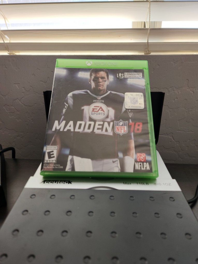 Madden NFL 18 (Microsoft Xbox One, 2017)