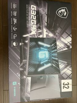 32” MSI CURVED GAMING MONITOR