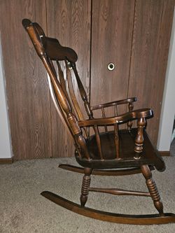 Wooden Rocking Chair