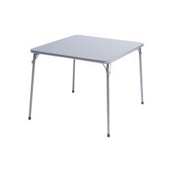 Homy Casa FERN 86 Grey PVC Dining Table "33.86" Modern Table for Home and Workspace