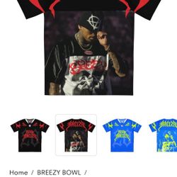 Chris Brown Official BREEZY BOWL Jersey