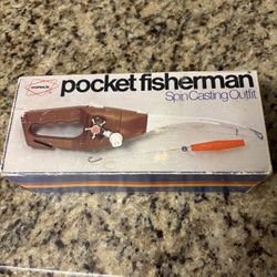 Vintage Ronco Pocket Fisherman Fishing Pole 