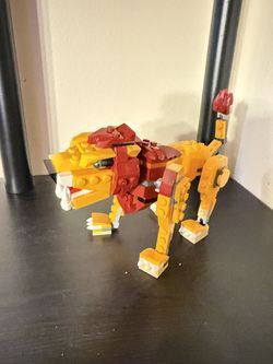LEGO Creator 3-in-1 Wild Lion 31112 – 224 Pieces – Complete