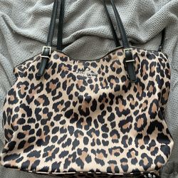 Kate Spade Gently Used Leopard Shoulder Bag 