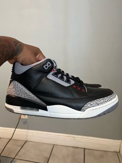Black cement 3s