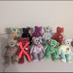 Ty Beanie Babies - Teddy Bears 