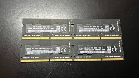 4 of Hynix SK HMA851S6DJR6N-VK (4 GB DDR4, 2666 MHz, Nicht-ECC, SODIMM