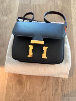 Hermès Constance Bag Black Epsom Gold Hardware