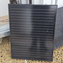 About 30 65W solar panels