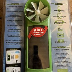 Solar Wind Charger