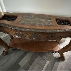 Michael Amini Console, Entry Table