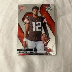 2025 Panini Mosaic Shedeur Sanders #290 Rookie Variation