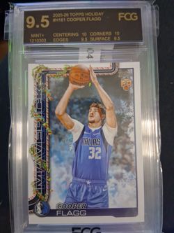 2025 topps Cooper flagg rookie card 9.5