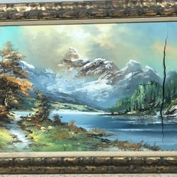 32” x 56” Hand Carved Frame