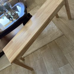 Wood Bench