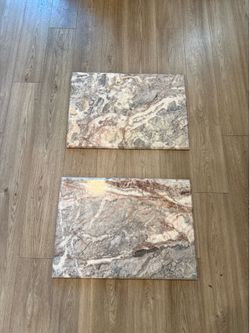 Marble nightstand tabletops