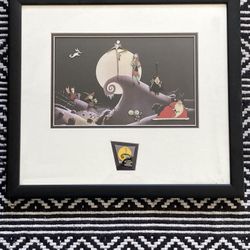 Nightmare Before Christmas Framed Pin Collection 