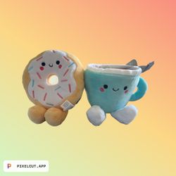 Plush Coffee And Donut 