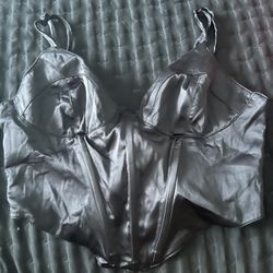Garage Satin Bustier 