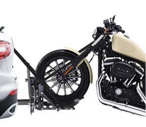 800lbs Motorcycle Trailer Hitch Carrier & 2" Tow Receiver - Outdoor Auto Equipment - Father's Day Sale