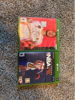 Xbox Sports Games Bundle - FIFA 20 + NBA 2K21