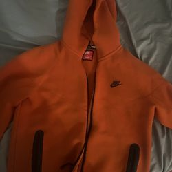 Orange Nike Tech 