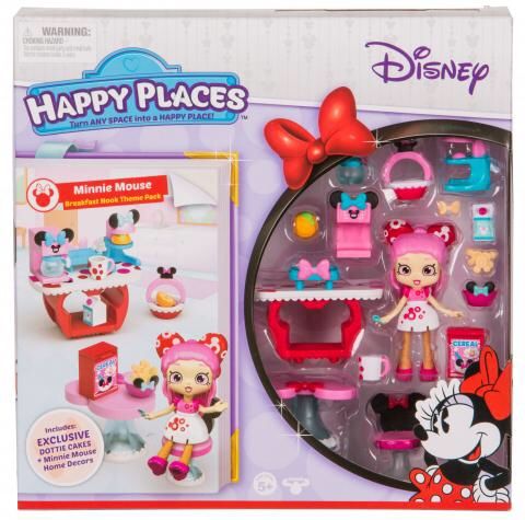 Shopkins Disney Happy Places Minnie Mouse : Exclusive "Dottie Cakes" NIB