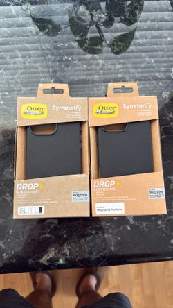 Otter box symmetry iPhone 16 pro max leather case